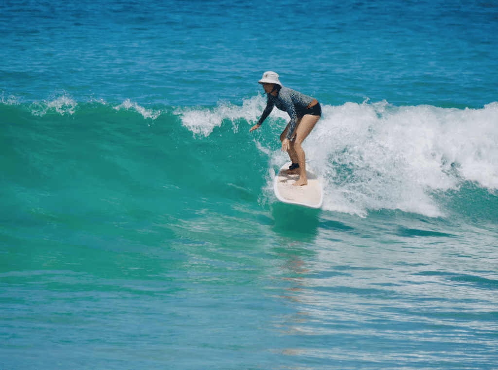 Surfista en Bang Tao, Phuket