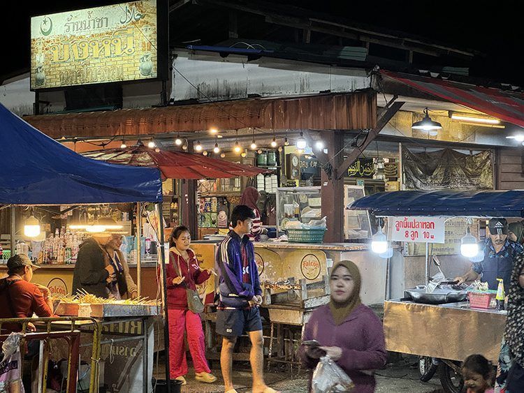 Mercado nocturno Tailandia