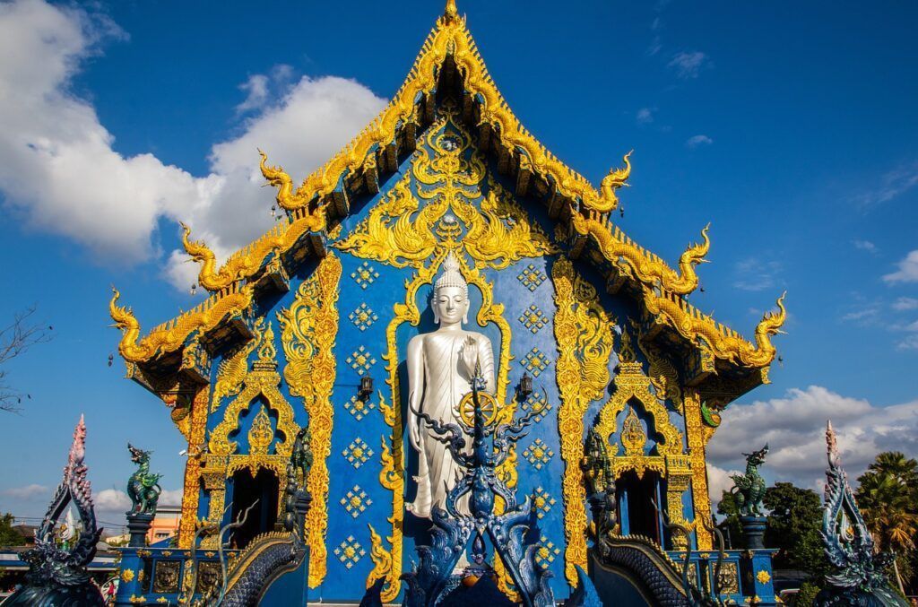 templo azul chiang rai