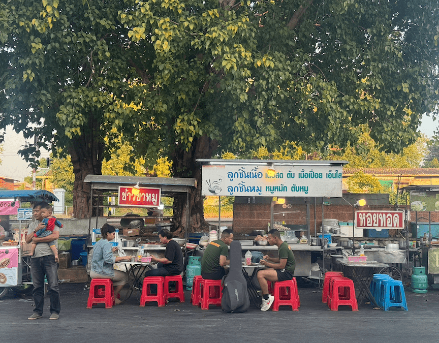 Mercado nocturno lopburi