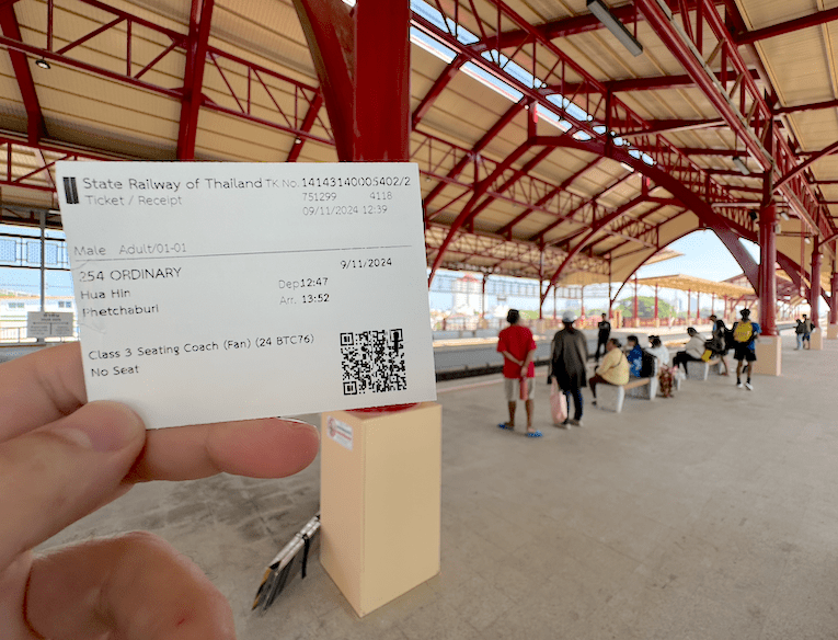 estacion tren hua hin