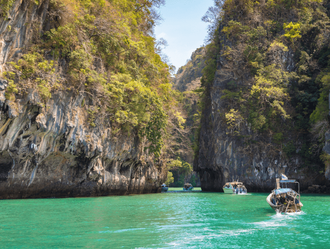 Laguna de la isla Koh Hong