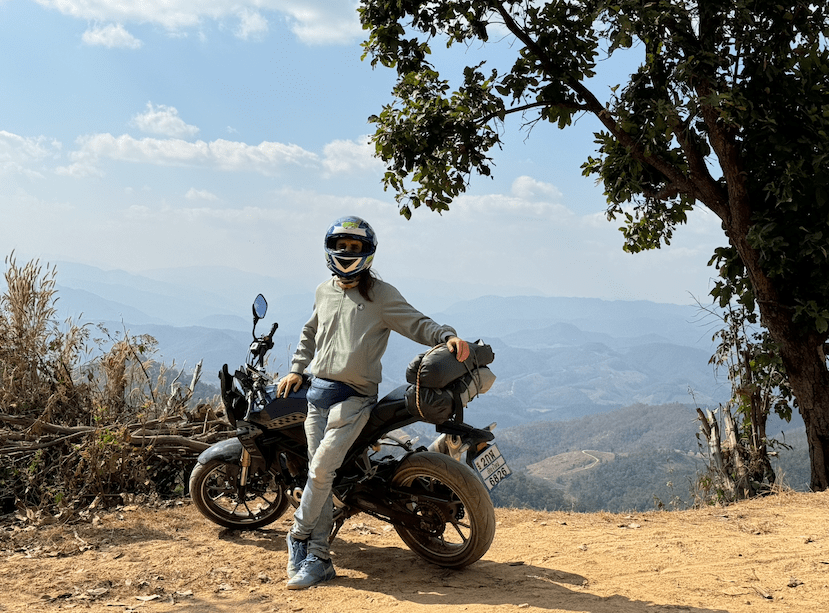 ruta moto norte tailandia