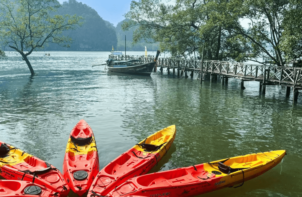 Kayak en Koh Yao Yai