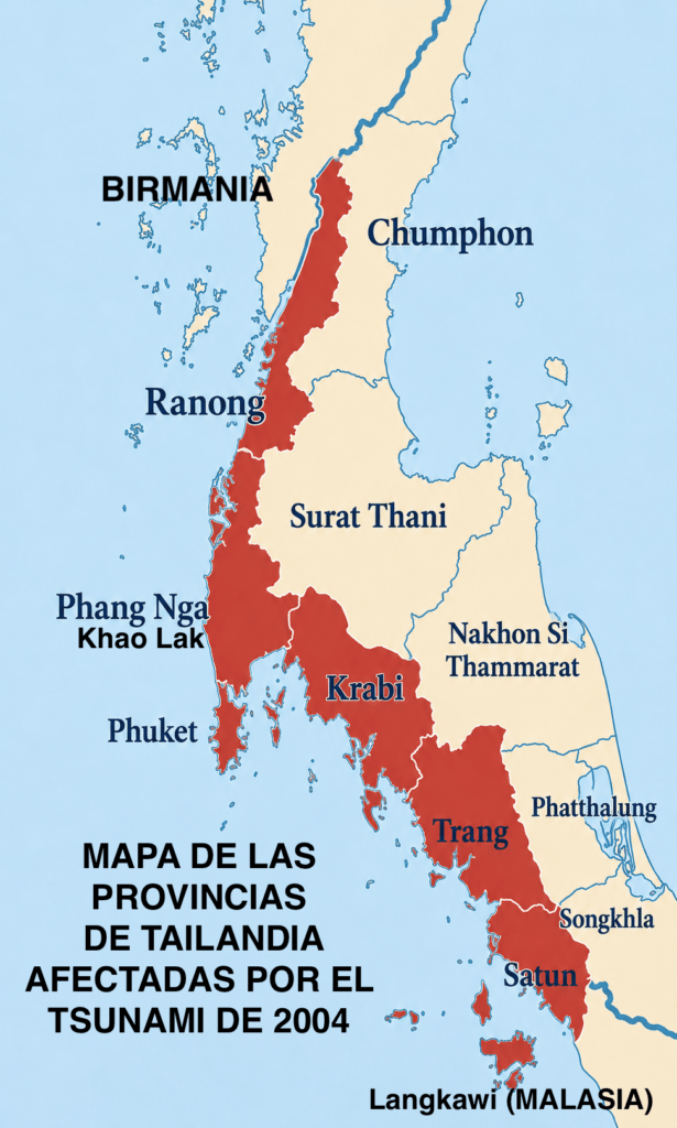 provincias de tailandia