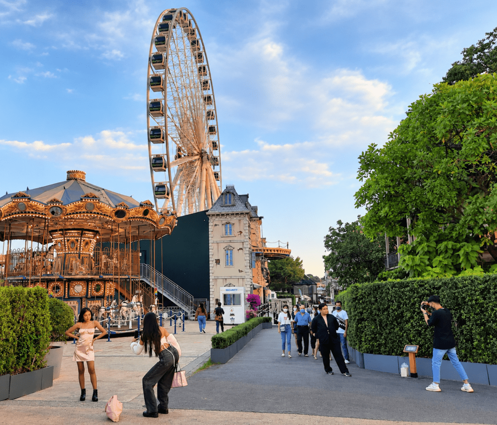 Asiatique Riverfront mercado bangkok